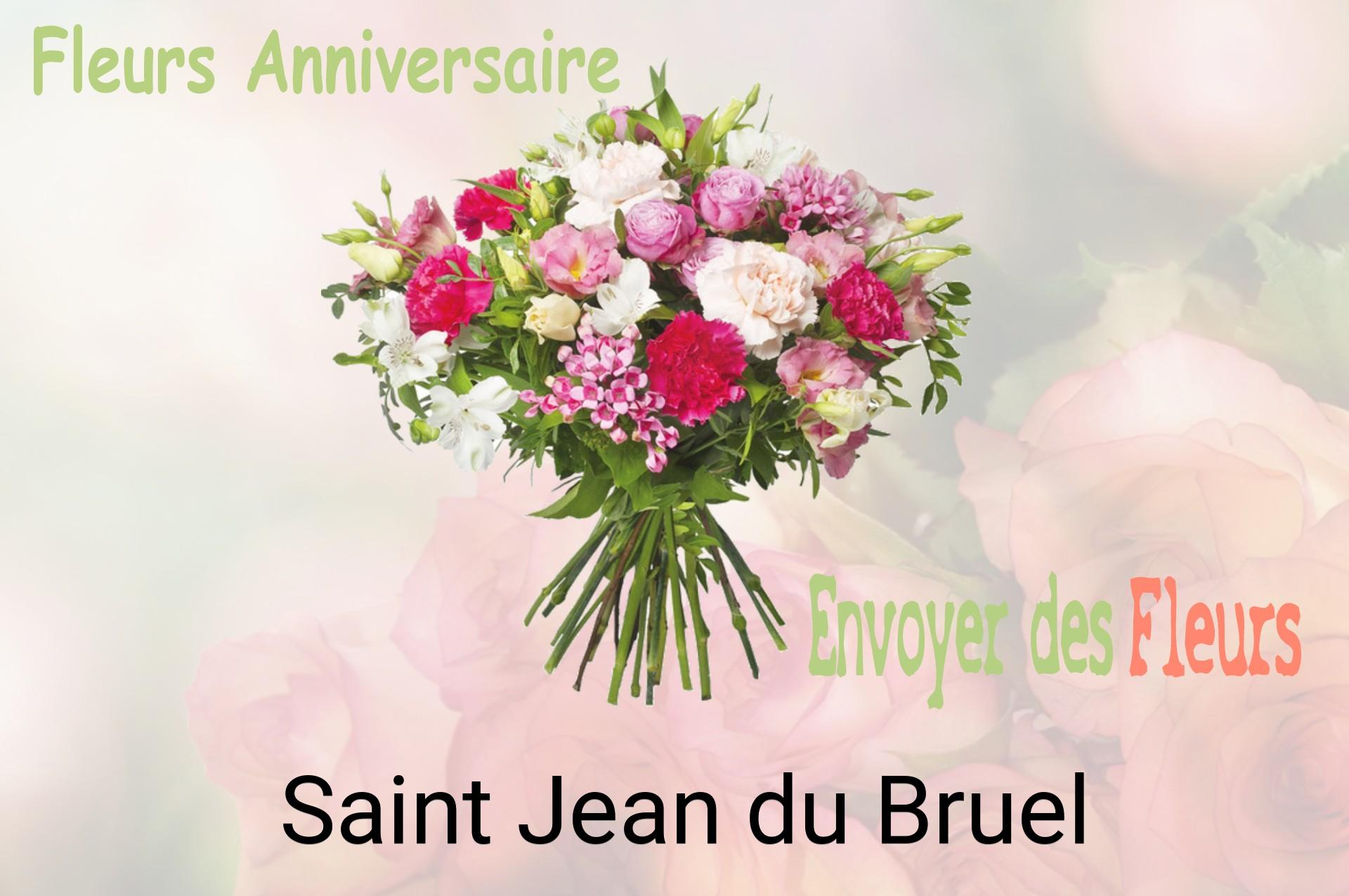 Bouquet de fleurs d’anniversaire livré à Saint-Jean-du-Bruel