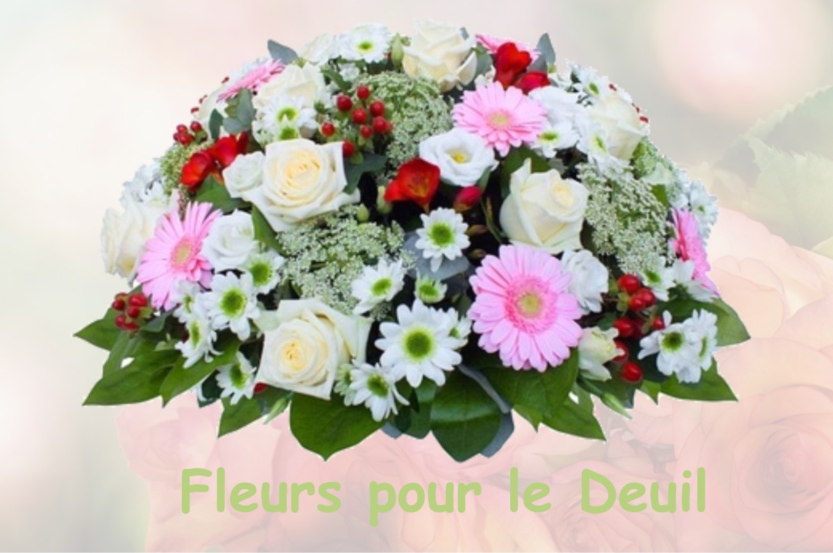 fleurs deuil SAINT-JEAN-DU-BRUEL